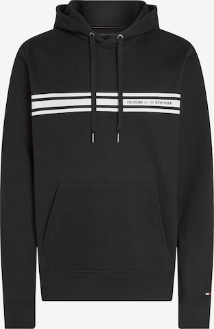 TOMMY HILFIGER Свитшот в Черный: спереди