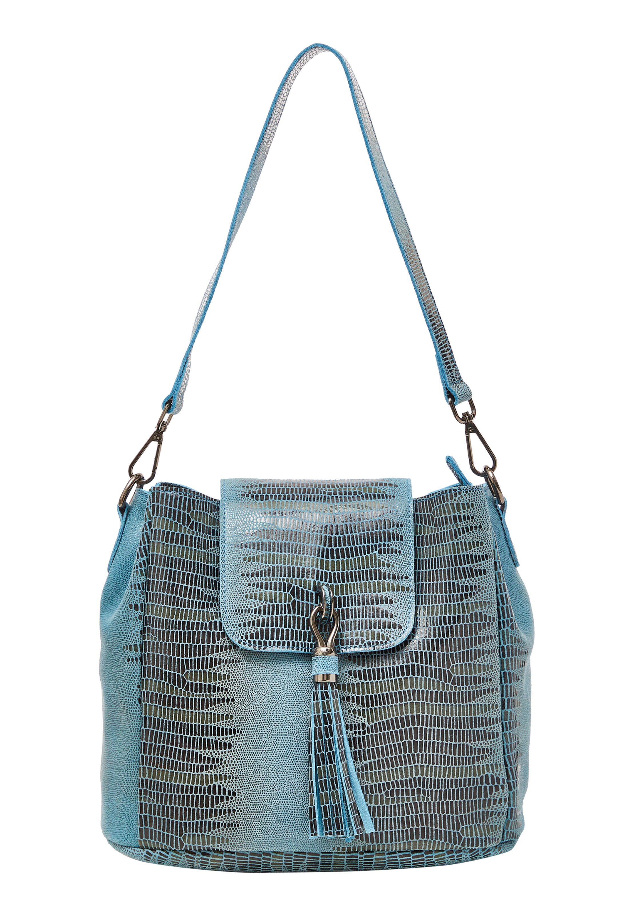 faina Olkalaukku värissä vihreä: etupuoli