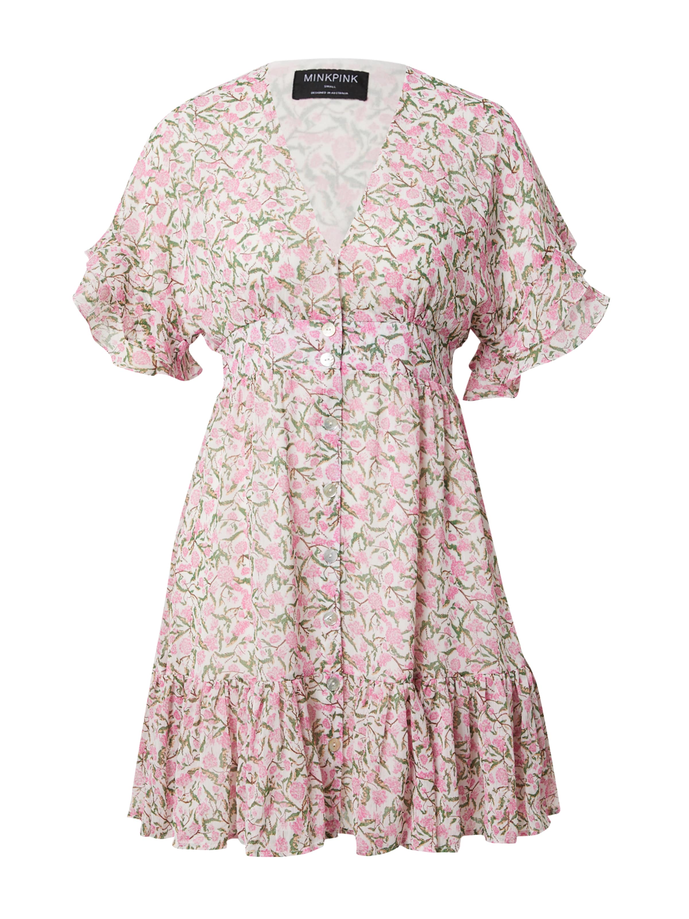 MINKPINK Μπλουζοφόρεμα 'LIBERTY' σε λευκό: μπροστά