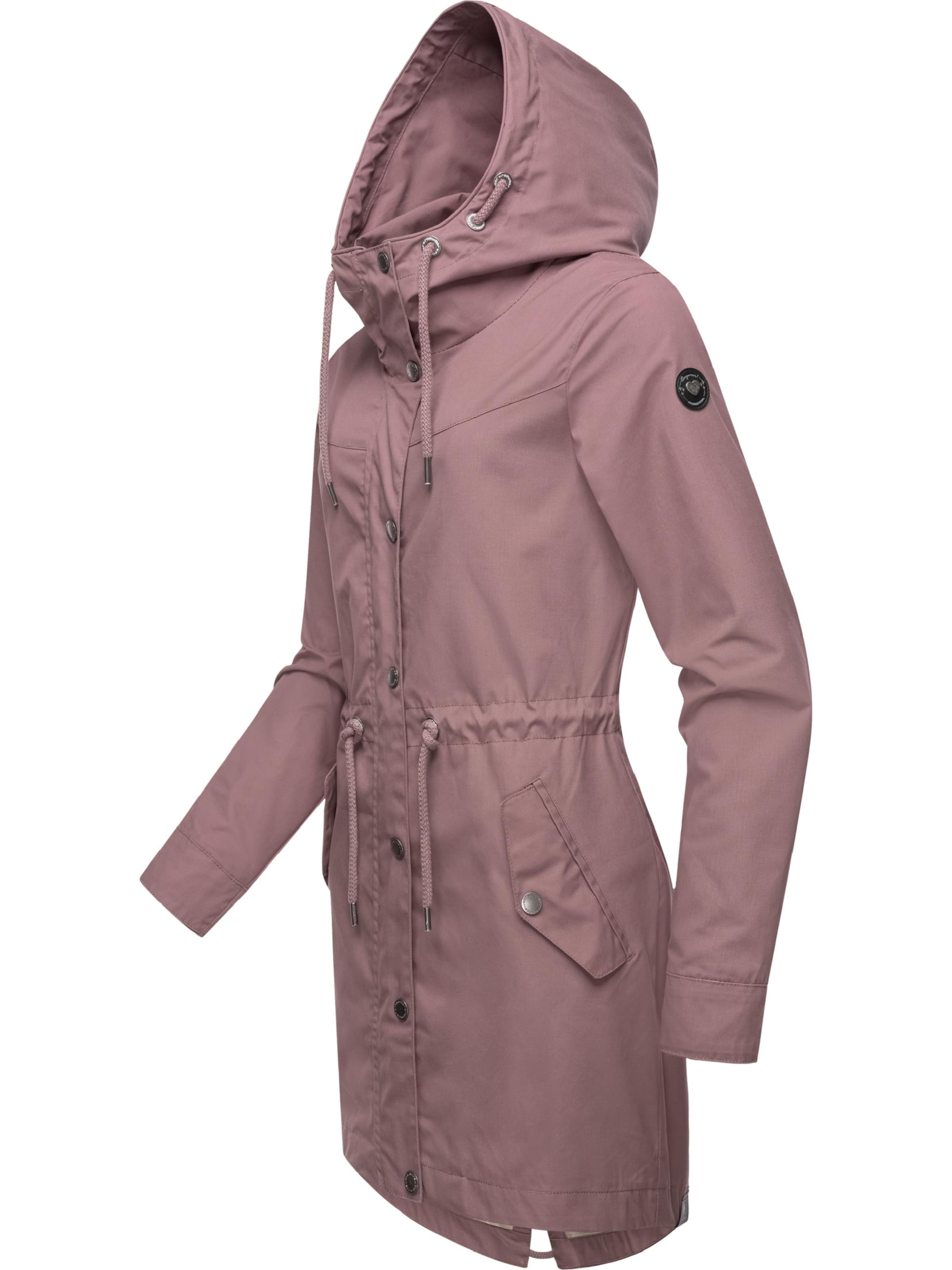 Ragwear Övergångsparkas 'Canny' i lila