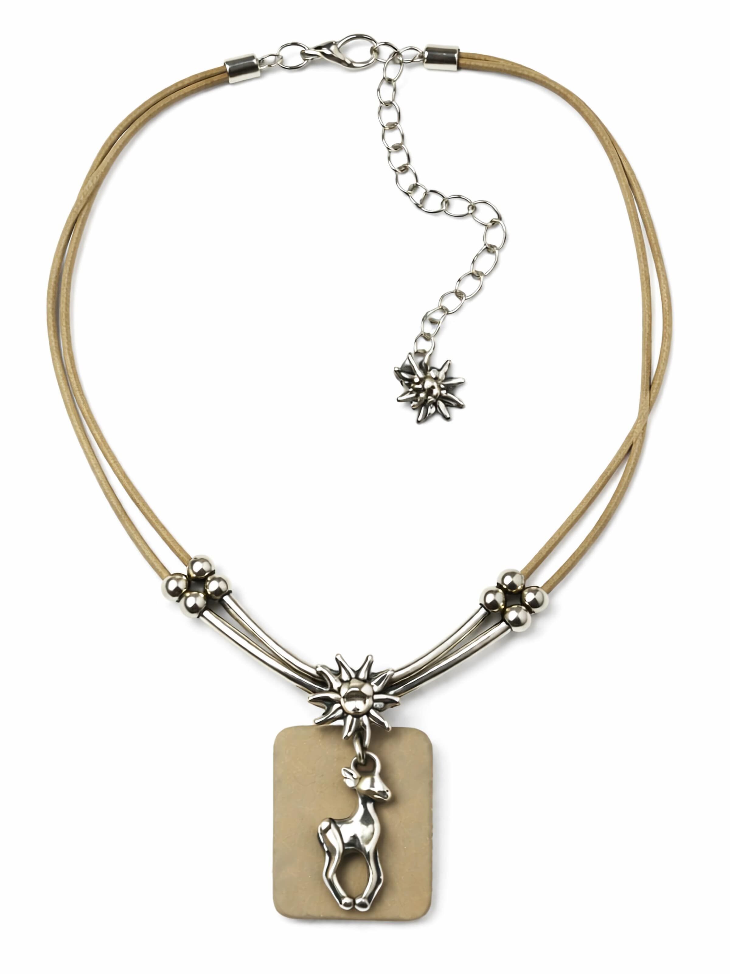 Allgäu Rebell Kette 'Lotti'‌‌‌‌‌‌‌‌‌ in Beige: Vorderseite