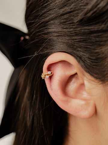 Hey Happiness - Pendientes 'Sparkle Band' en oro