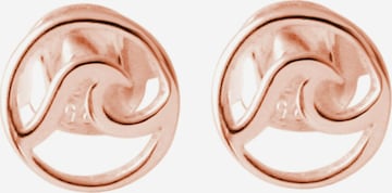 Gemshine Earrings 'Welle' in Pink: front