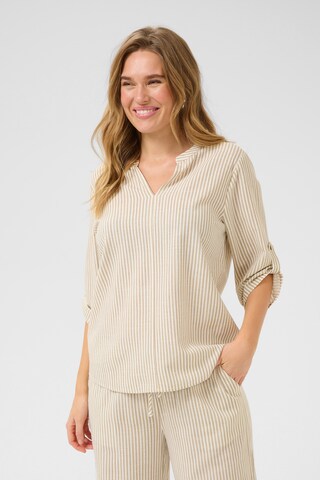 Love Copenhagen Bluse i beige: forside