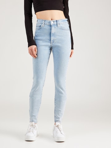 Tommy Jeans Skinny Džínsy 'SYLVIA HIGH RISE SKINNY' - Modrá: predná strana