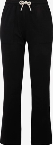 Loosefit Pantalon Ulla Popken en noir : devant