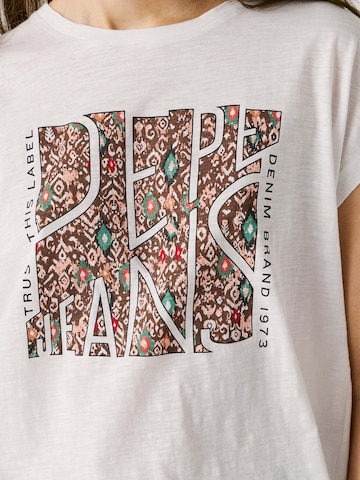 Pepe Jeans Shirt 'Lauren' in Wit