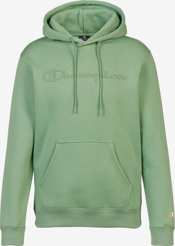 Champion Authentic Athletic Apparel Sweatshirt in Green: front