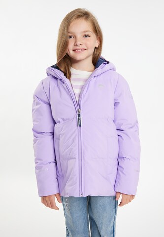 Schmuddelwedda Weatherproof jacket 'Kawai' in Purple: front