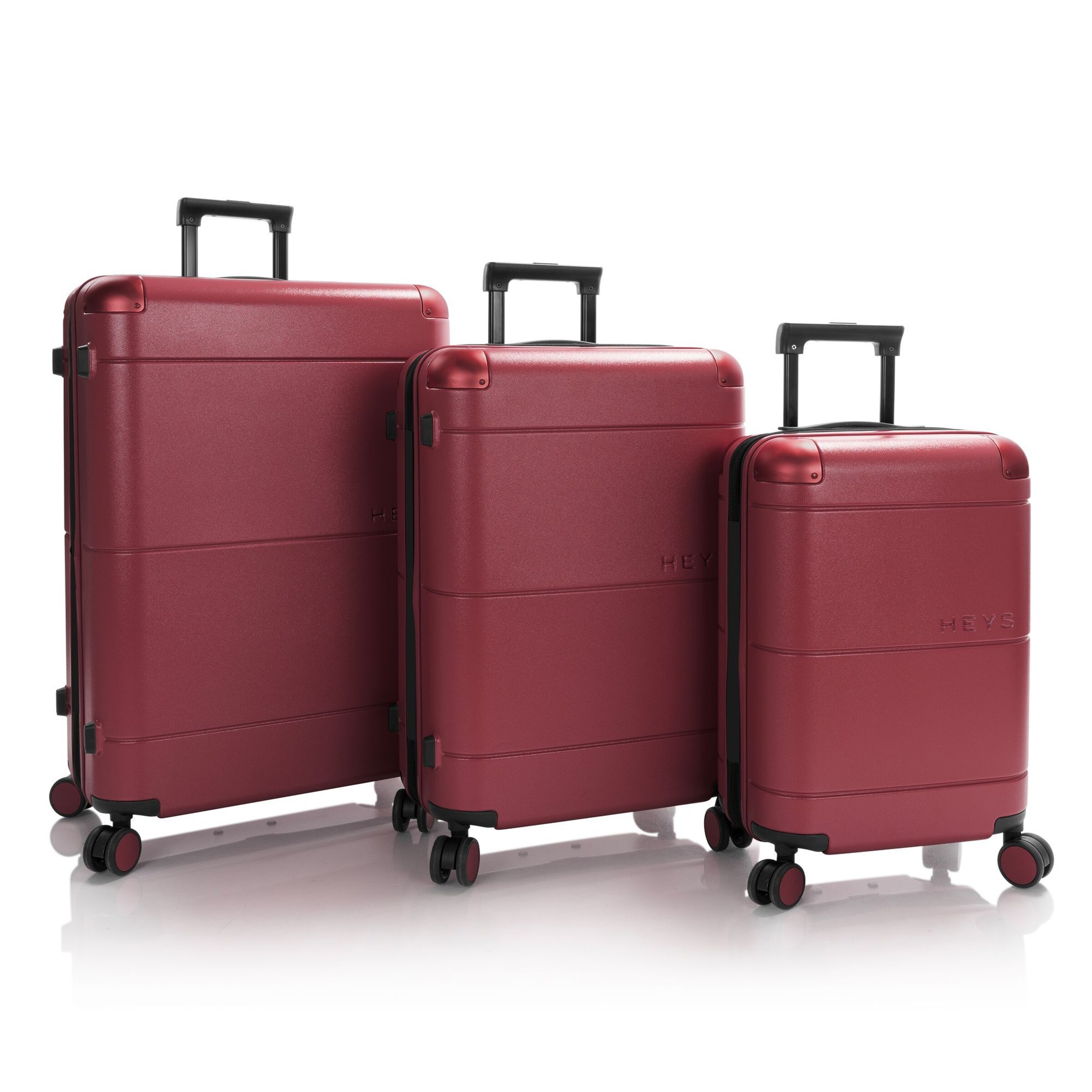 Heys Suitcase Set 'Zen' in Red: front