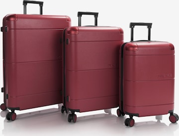 Heys Suitcase Set 'Zen' in Red: front