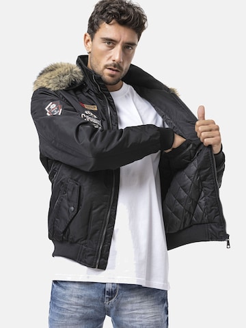 CIPO & BAXX Winter jacket 'CM229 ' in Black
