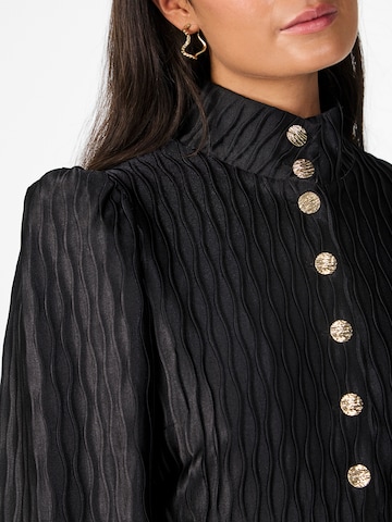YAS Shirt dress 'YASRIPPLE' in Black