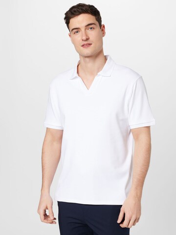 HUGO Red - Camiseta en blanco: frente