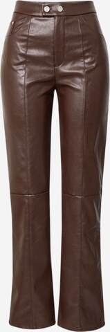 4th & Reckless - regular Pantalón 'BELVA' en marrón: frente