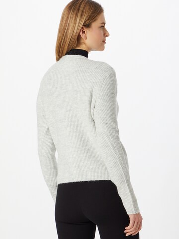 VILA Knit cardigan 'NORA' in Grey