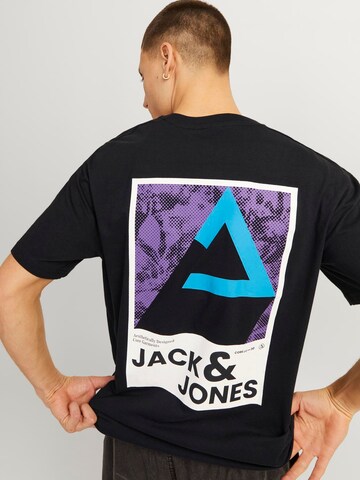 T-Shirt 'OJJ' JACK & JONES en noir : devant