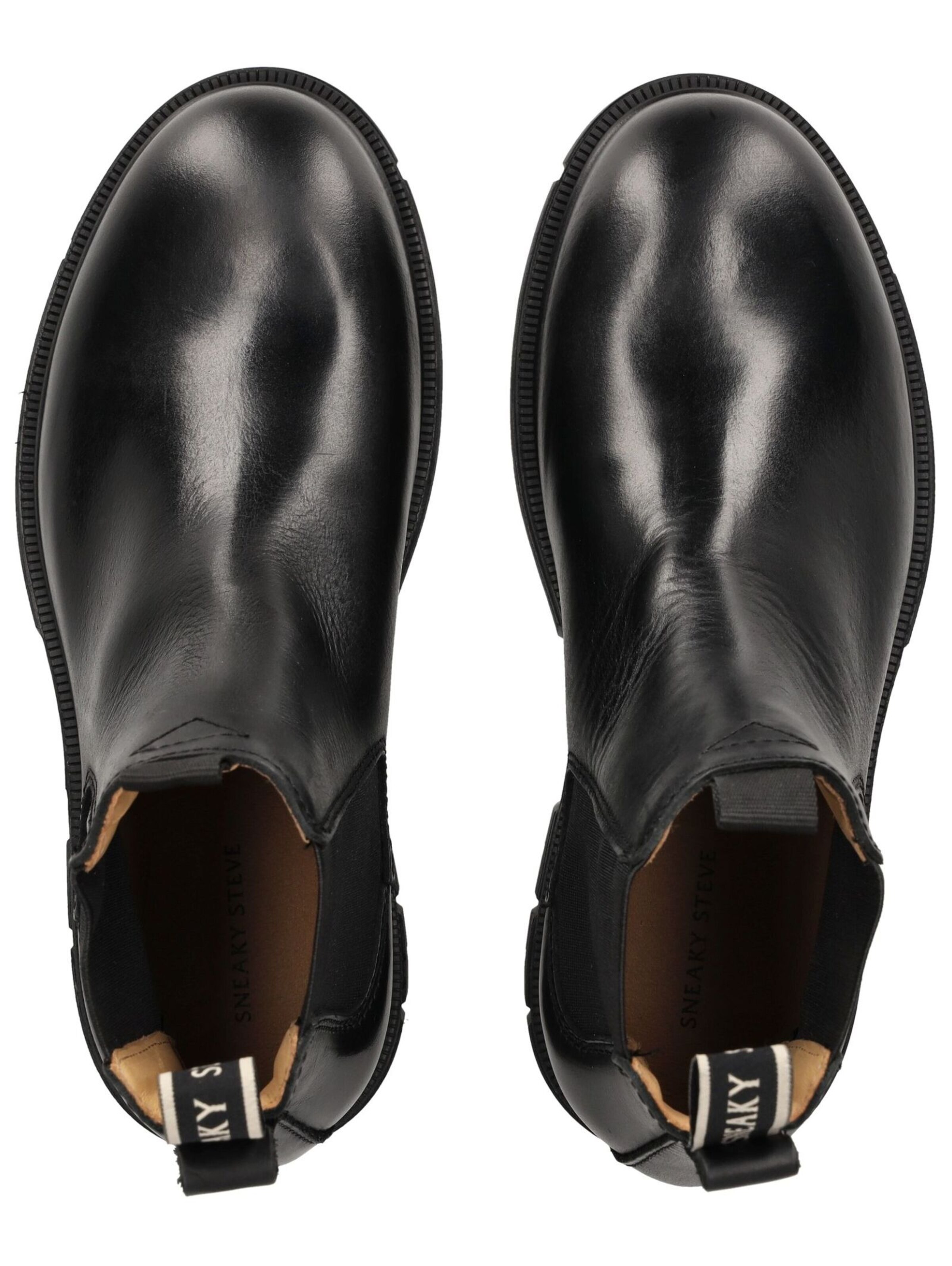 Chelsea Boots Sneaky Steve en noir