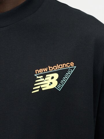 new balance Тениска в черно