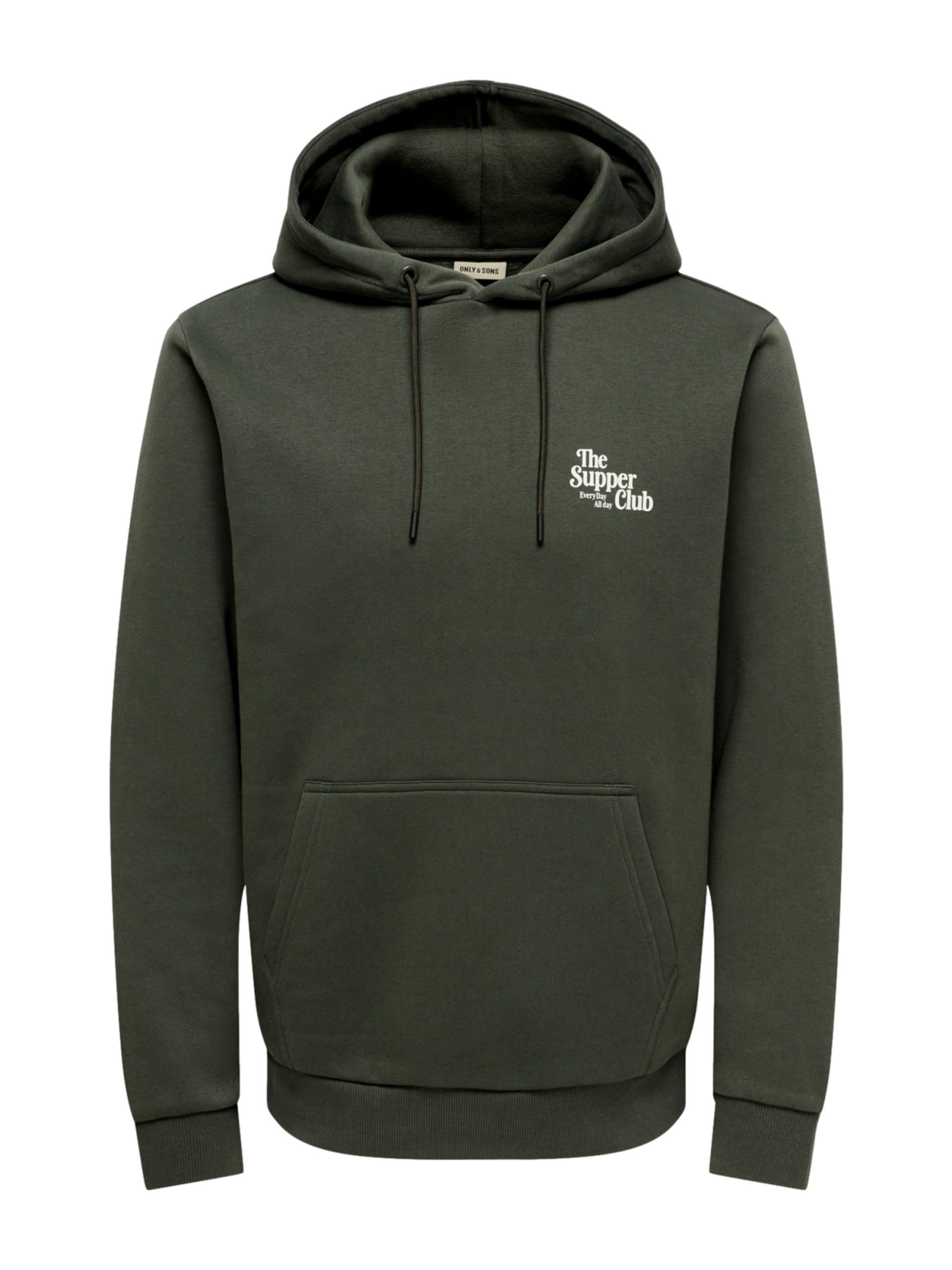 Felpa 'Ceres' di Only & Sons in grigio: frontale