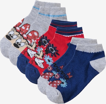 Disney Minnie Mouse Socks in Grey: front