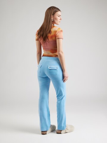 Juicy Couture Regular Trousers 'DEL RAY' in Blue