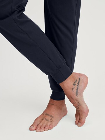 CALIDA Pyjama lang in Blauw