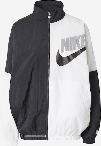 Nike Sportswear Tussenjas in Zwart: voorkant