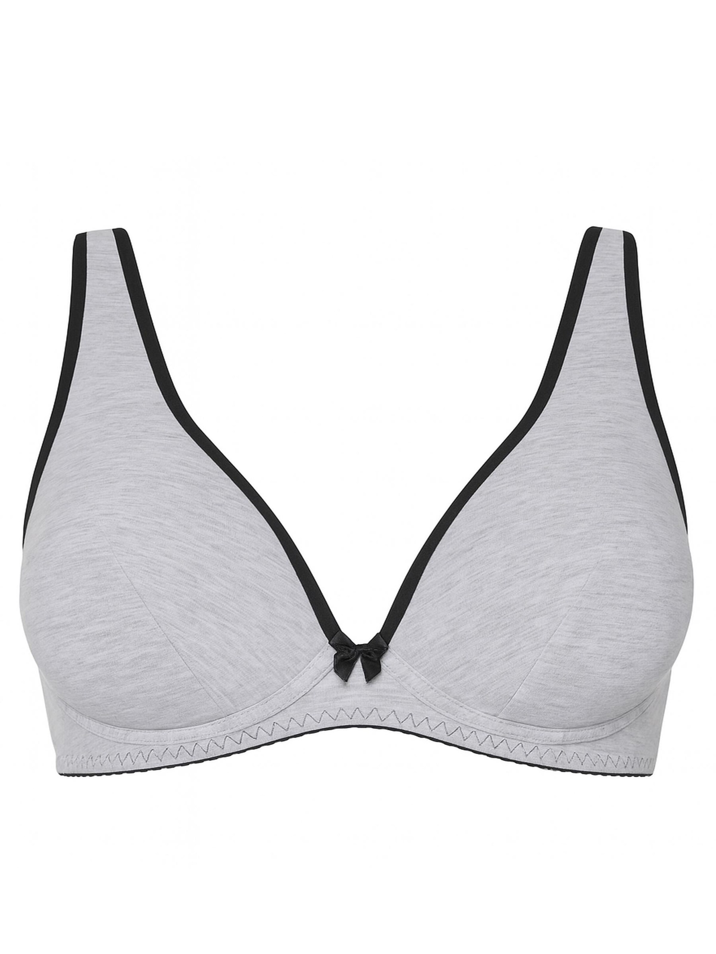 Vivisence T-shirt BH '1077' in Grijs: voorkant