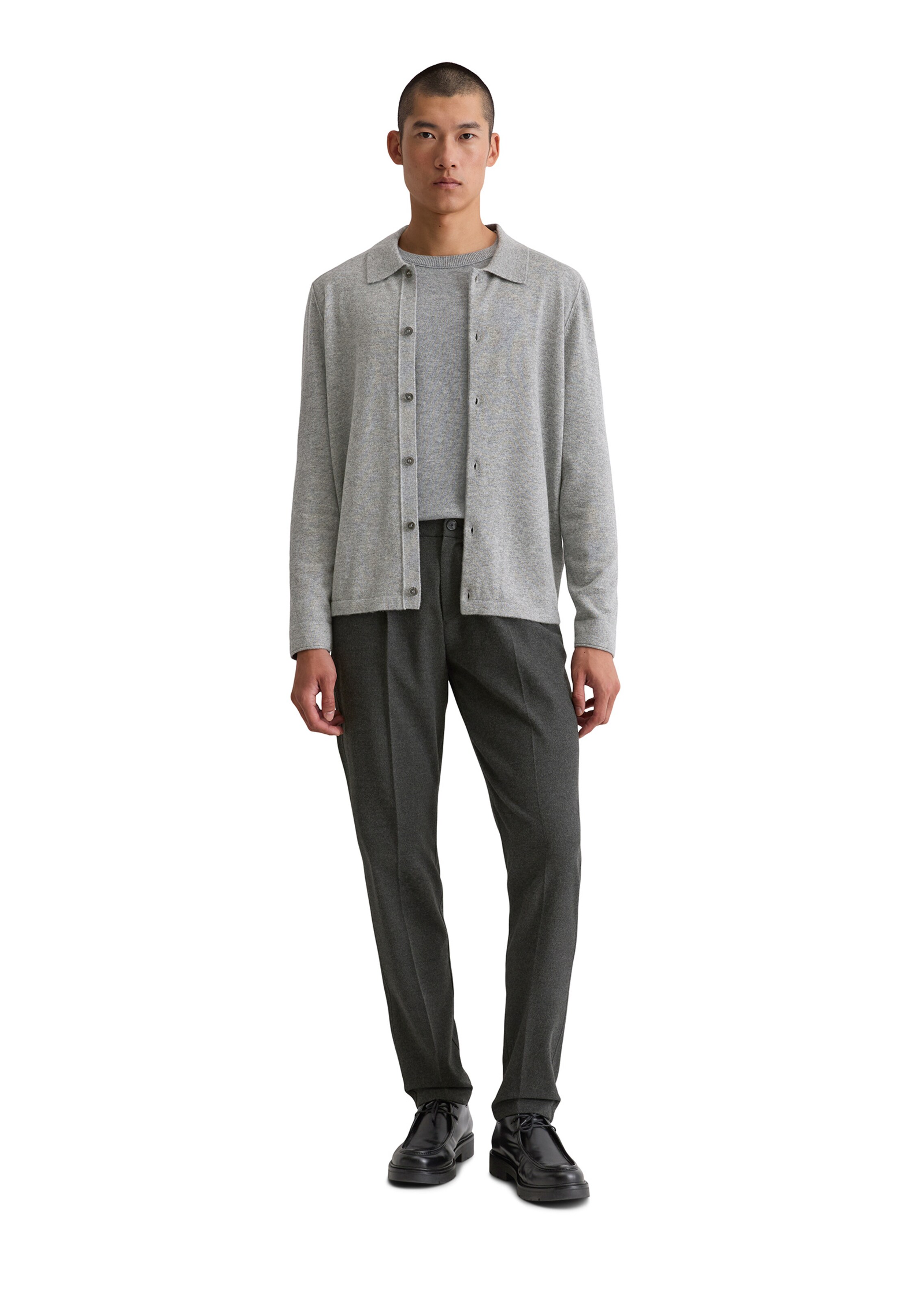 Marc O'Polo Strickjacke in Grau