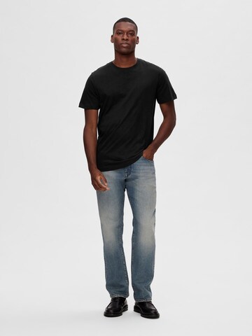 T-Shirt SELECTED HOMME en noir