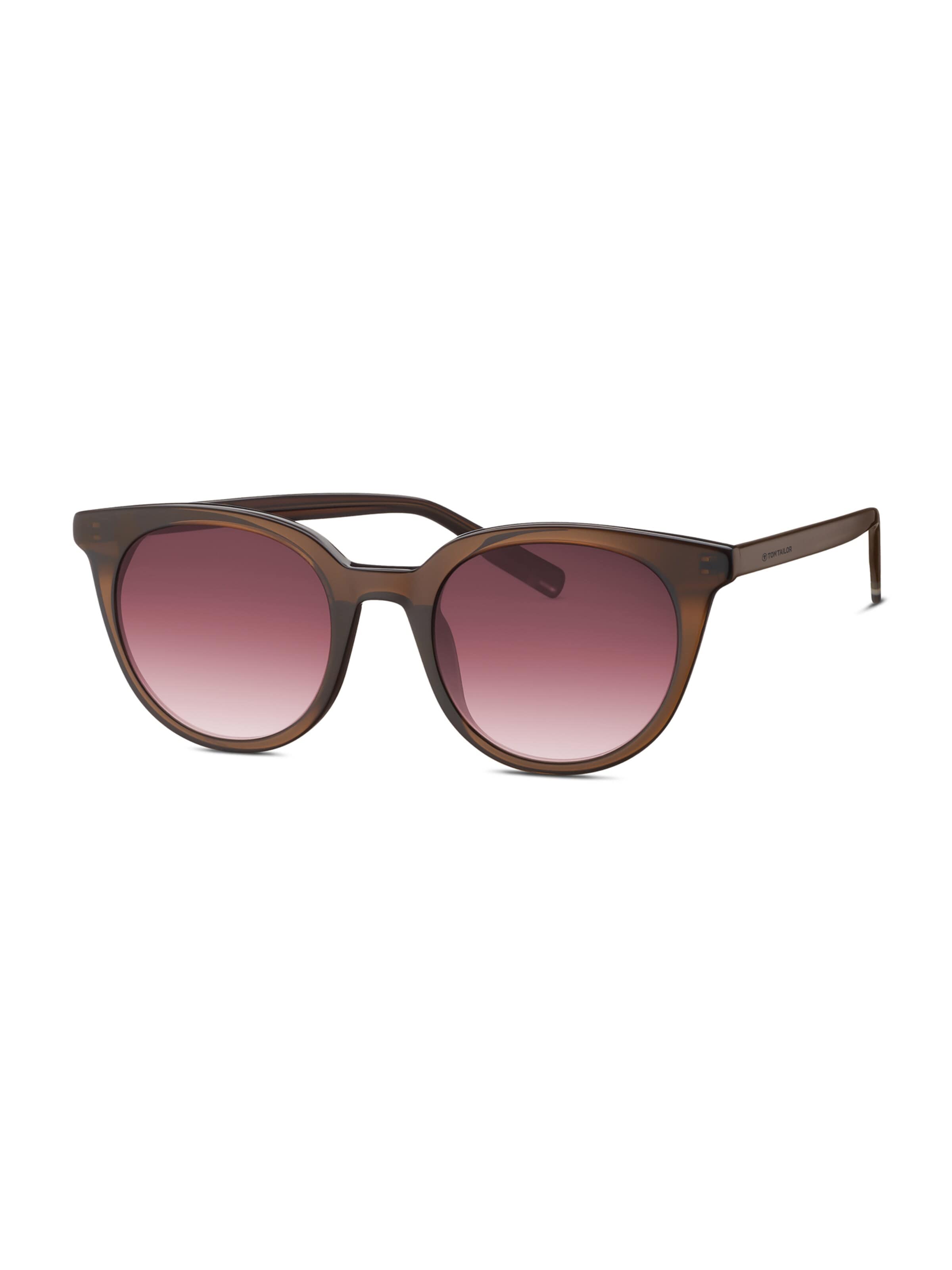 TOM TAILOR Sonnenbrille in Braun: Vorderseite