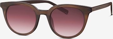 TOM TAILOR Sonnenbrille in Braun: Vorderseite