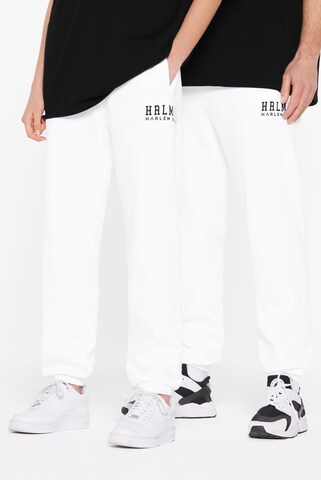 Harlem Soul Regular Pants 'LE-NNY' in White: front