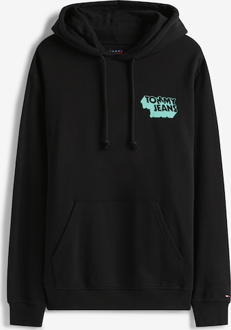 Tommy Jeans Sweatshirt in Schwarz: Vorderseite