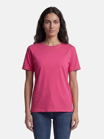 salzhaut Shirt 'Amuseern' in Pink: Vorderseite