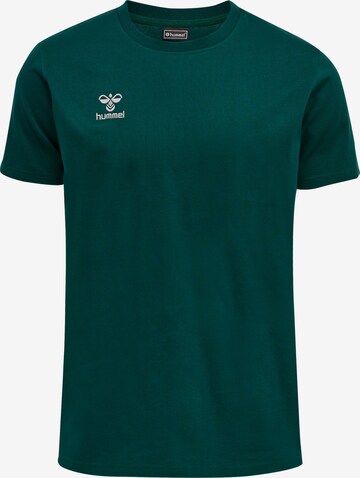 Hummel Performance Shirt 'Move' in Green: front