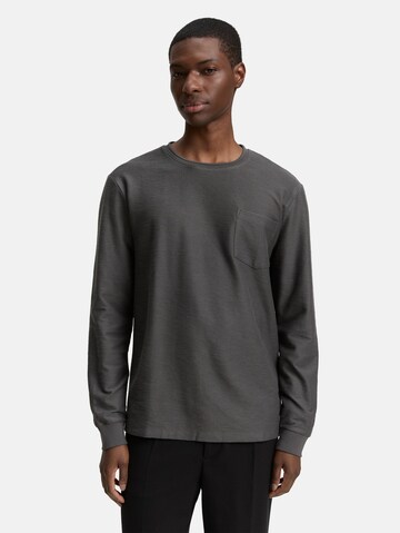 T-Shirt TOM TAILOR DENIM en gris : devant