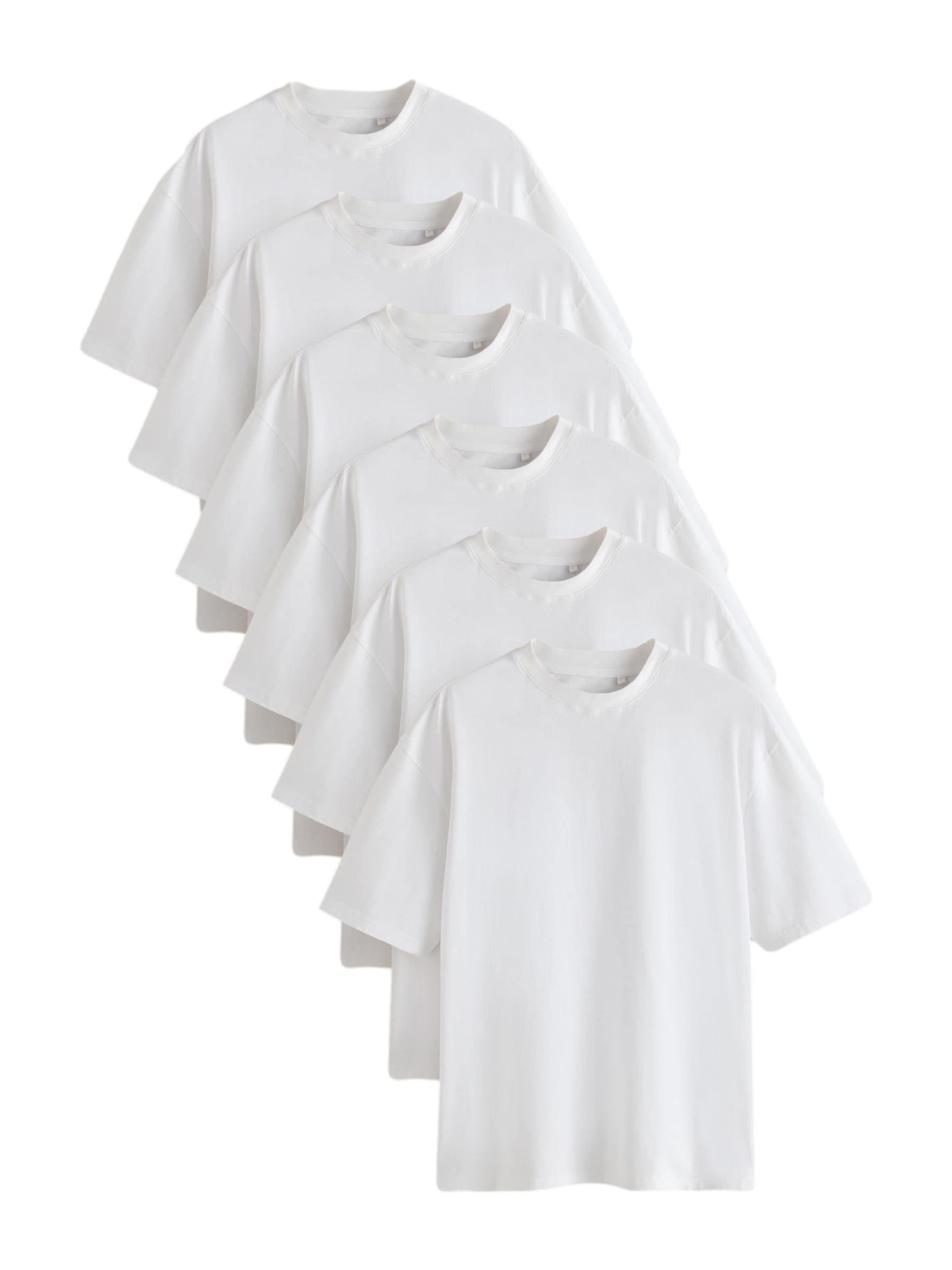 Next T-Shirt 'Essential' in XS in weiß, Produktansicht
