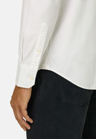 Boggi Milano Regular fit Zakelijk overhemd in Wit