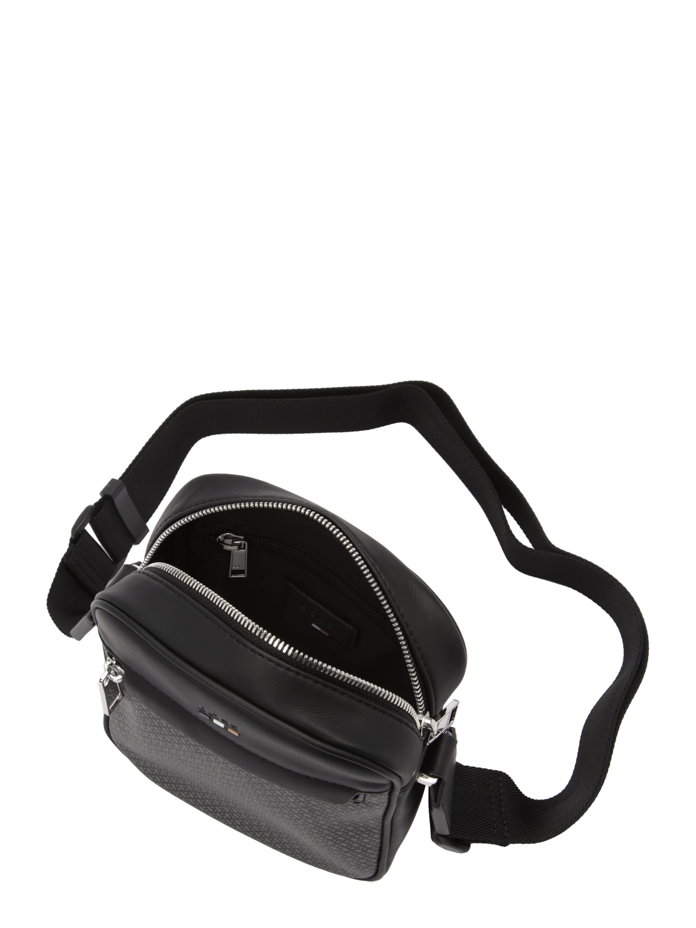 BOSS - Mala de ombro 'Ray' em preto