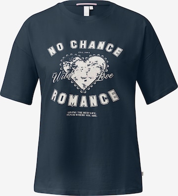 QS Majica | modra barva: sprednja stran