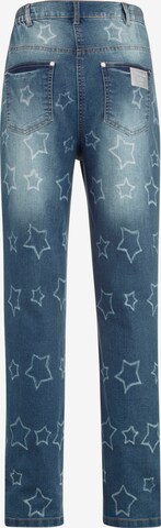 MIAMODA Regular Jeans in Blauw