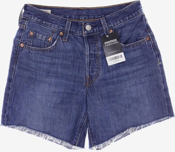 LEVI'S ® Shorts in XXS in Blue: front