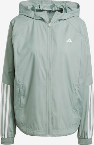 ADIDAS PERFORMANCE - Chaqueta deportiva 'Hyperglam' en verde: frente
