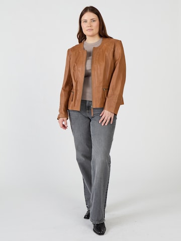 JCC Lederjacke in Braun