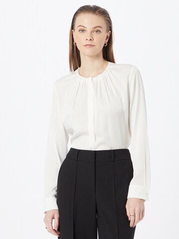 BOSS Blouse 'Banorah' in Wit: voorkant