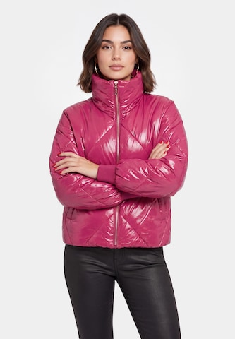 faina - Chaqueta de entretiempo en rosa: frente