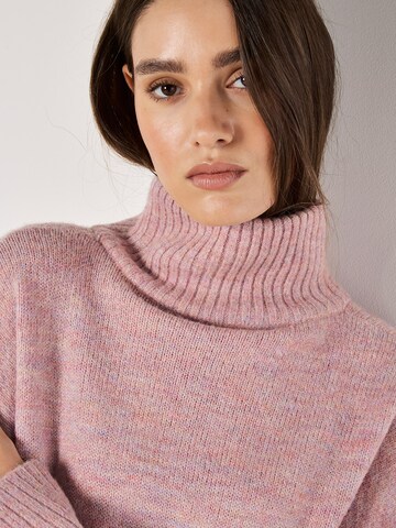 Pull-over ' ' Apricot en rose