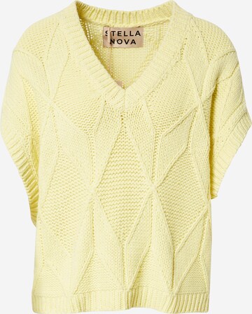Stella Nova - Pullover 'Gilda' em amarelo: frente
